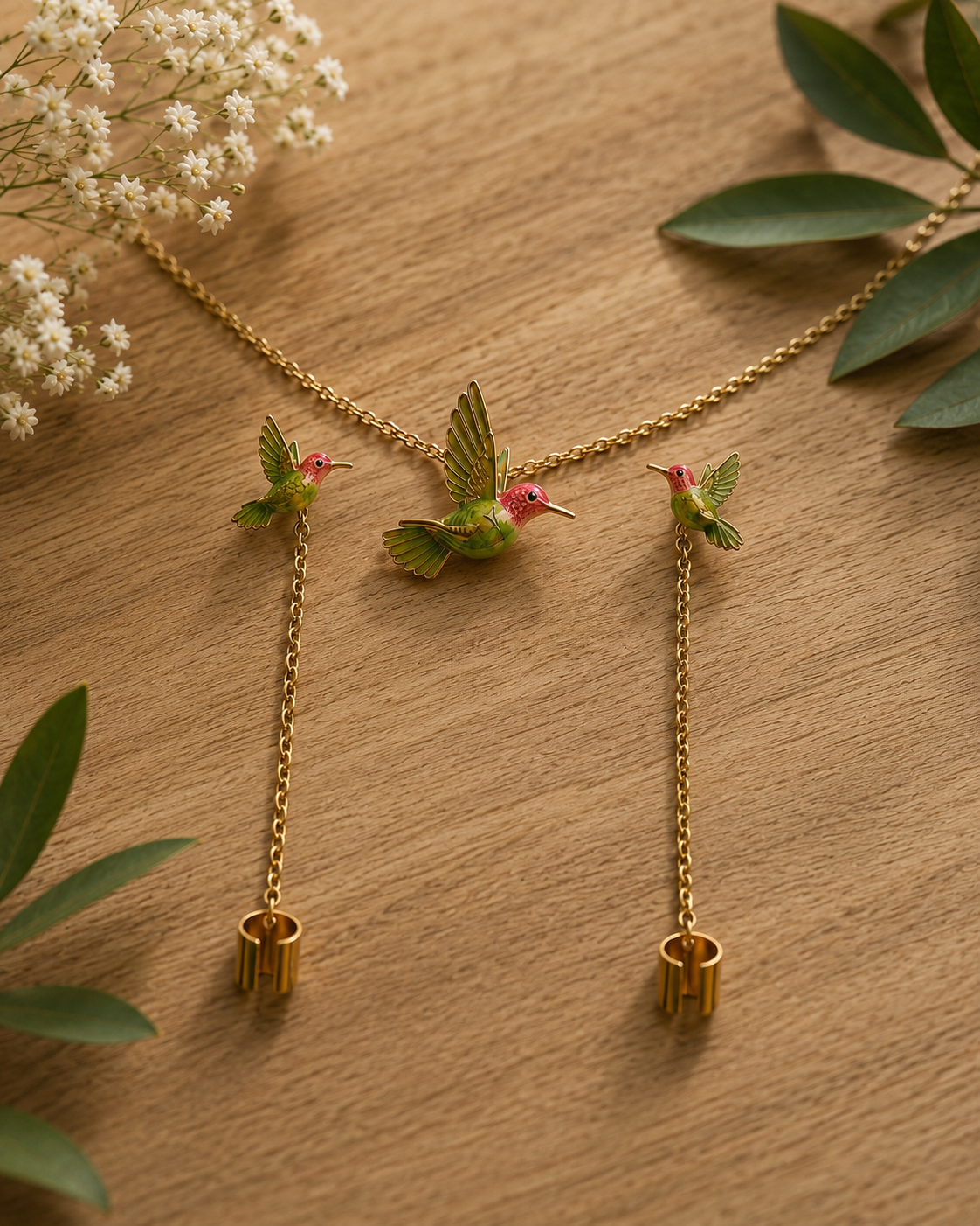 HUMMINGBIRD JEWELRY SET